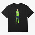 Alejandro Garnacho Ronaldo Peace Goal Celebration Oversized T-Shirt Celebrate the Stars of FIFA World Cup 2026 USA Canada Mexico Made for Haaland and Mbappe, Netherlands Energy, Supporter Pride, Iconic Celebrations, Legendary Names and Global Match