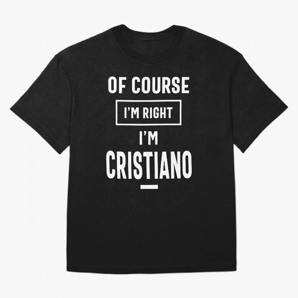 Cristiano Personalized Name Birthday Gift Oversized T-Shirt Bring Retro Soccer Energy to FIFA World Cup 2026 USA Canada Mexico Built around Cristiano Ronaldo, France and Portugal Energy, Fan Favorite Moments, National Team Passion, Big Match Drama