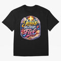 Jesus my faithful friend Oversized T-Shirt Relive Legendary Nights from the FIFA World Cup 2026 USA Canada Mexico Journey through Messi and Cristiano Ronaldo Highlights, England Pride, Game Day Rituals, Football Legends, Country Pride and the Road