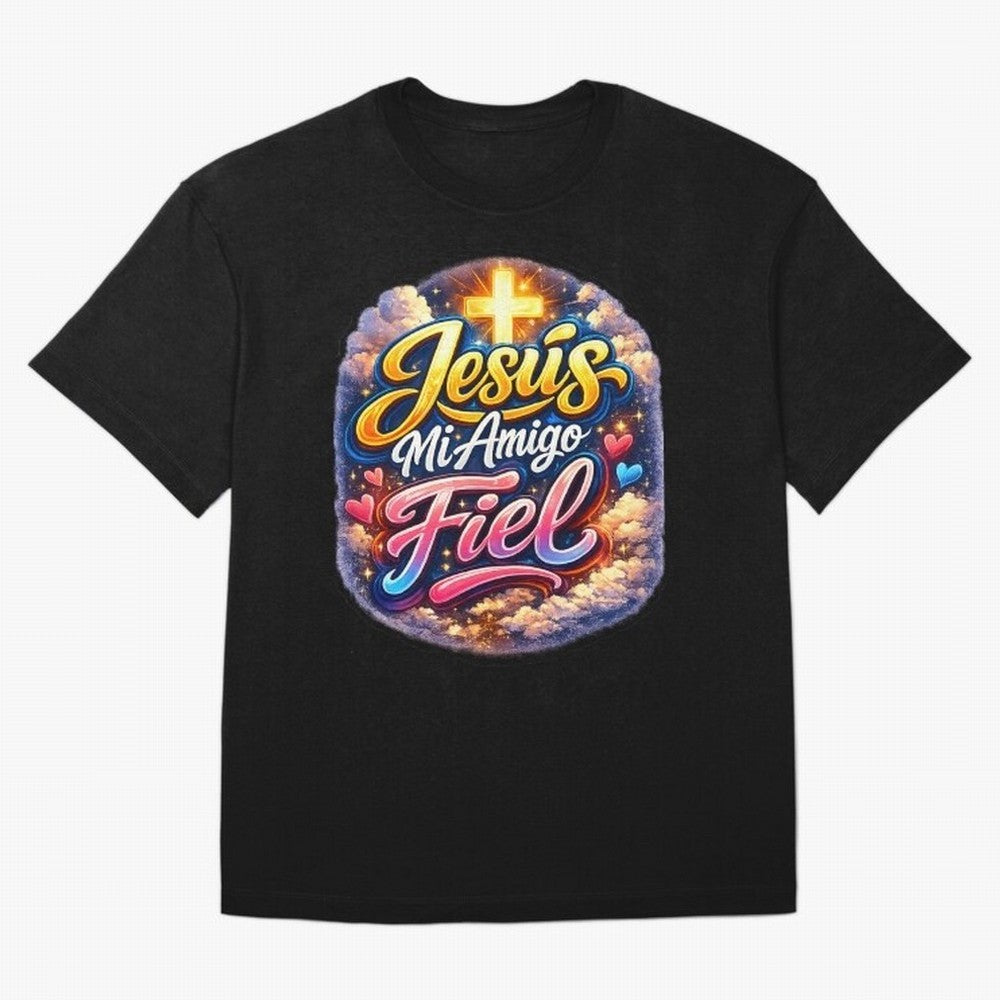 Jesus my faithful friend Oversized T-Shirt Relive Legendary Nights from the FIFA World Cup 2026 USA Canada Mexico Journey through Messi and Cristiano Ronaldo Highlights, England Pride, Game Day Rituals, Football Legends, Country Pride and the Road