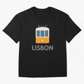 Lisboa Tram (Lisbon city, Portugal) Oversized T-Shirt Show Fan Pride Across FIFA World Cup 2026 Inspired by CR7, Brazil Energy, Sports Nostalgia, International Competition, Famous Players and Unforgettable Victories; Ideal for Passionate Fans Who