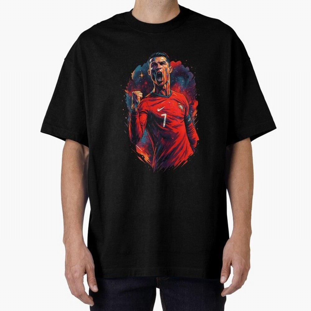 cr7 the legend Oversized T-Shirt Bring Bold Fan Energy to FIFA World Cup 2026 Spirit, Featuring Argentina and Brazil, Cristiano Ronaldo, Game Day Rituals, Football Legends, Country Pride and the Road to the Final; Ideal for Passionate Fans Who Love