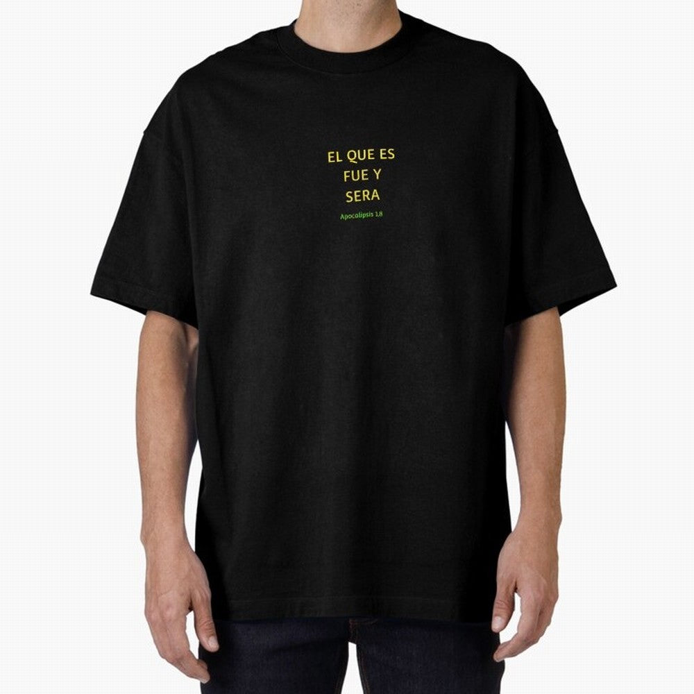 El que es, fue y ser¨¢ ¨C Apocalipsis 1,8 Oversized T-Shirt Show Your Stadium Side during the FIFA World Cup 2026 USA Canada Mexico Journey through Messi, CR7 and Mbappe Highlights, Spain and Netherlands Pride, Fan Favorite Moments, National Team