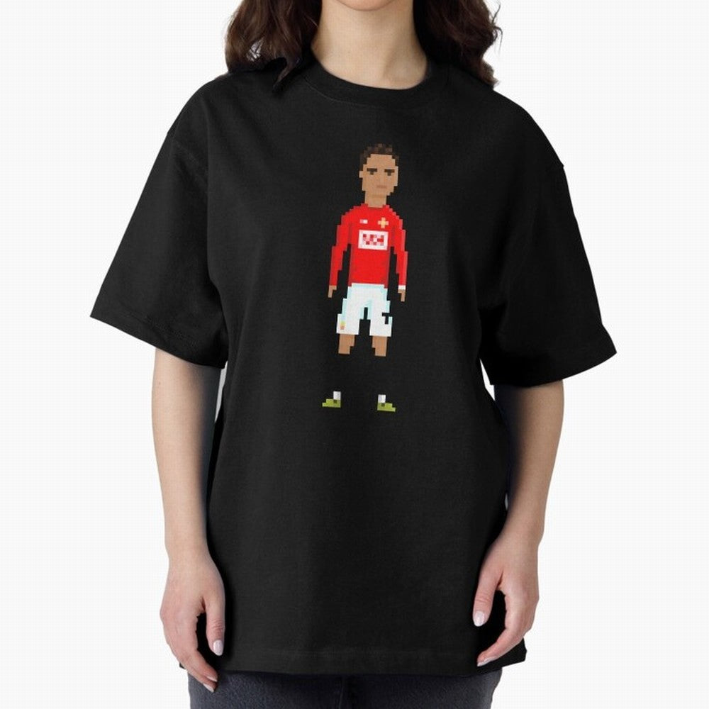 Cristiano Oversized T-Shirt Feel the Heartbeat of FIFA World Cup 2026 Filled with Mbappe, Argentina and Brazil Energy, Retro Football Energy, Iconic Rivalries, Trophy Chase Drama and Stadium Atmosphere; Ideal for Football Dads, Football Moms,