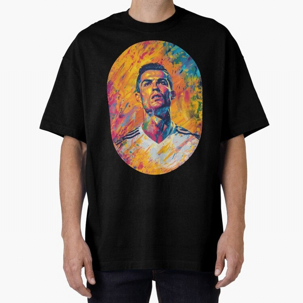 Cristiano Oversized T-Shirt Get Ready for the FIFA World Cup 2026 USA Canada Mexico Journey through Mbappe and Neymar Highlights, Brazil, Portugal and Argentina Pride, Classic Soccer Heritage, Championship Pressure, Fan Loyalty and International