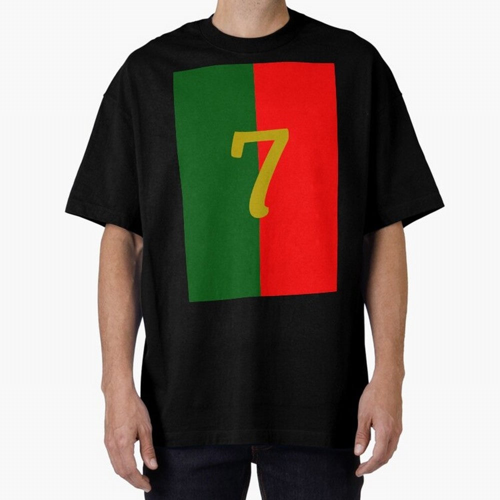 Cristiano Oversized T-Shirt Support Iconic Players in Global Football Passion for FIFA World Cup 2026 Group Stage, Inspired by CR7, Germany, Match Day Excitement, Supporter Culture, Golden Goals and Global Football Passion; Made for Die Hard