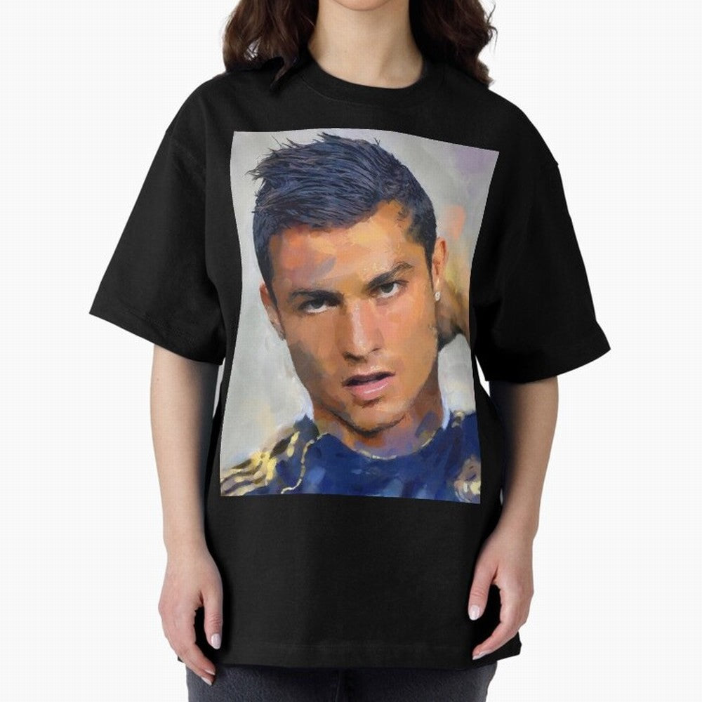 Cristiano Oversized T-Shirt Celebrate the Next Chapter of FIFA World Cup 2026 Group Stage Spirit, Connected to Netherlands, CR7 and Messi, Soccer Culture, Superstar Moments, National Team Dreams and Competitive Fire; Great for Watch Parties, Sports