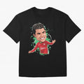 Cristiano Oversized T-Shirt Bring the FIFA World Cup 2026 USA Canada Mexico Journey through Neymar Highlights, England Pride, Football Passion, Legendary Performances, Festival Vibes and Supporter Community; Made for Die Hard Supporters, Soccer