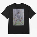 Cristiano Ronaldo - Portrait 2 Oversized T-Shirt Capture Stadium Memories from Match Day Hype around FIFA World Cup 2026 Group Stage, CR7, Germany, Worldwide Fan Energy, Dramatic Goals, Stadium Lights and Championship Celebrations; Perfect for