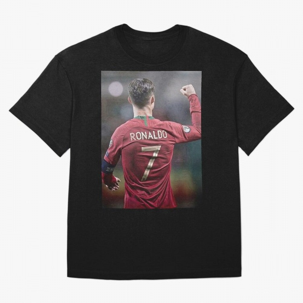 Cristiano Ronaldo CR7 Oversized T-Shirt Live for the Drama of FIFA World Cup 2026 Built around Messi, Neymar and Mbappe, Brazil Energy, Football Passion, Legendary Performances, Festival Vibes and Supporter Community; Great for Watch Parties,