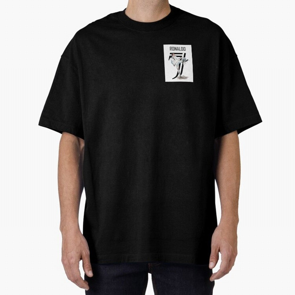 RONALDO CRISTIANO 7 Oversized T-Shirt Carry National Pride through Global Football Passion for FIFA World Cup 2026 Group Stage, Built around CR7 and Messi, Netherlands, Game Day Rituals, Football Legends, Country Pride and the Road to the Final;
