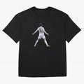Ronaldo Real Madrid SUI Celebration Oversized T-Shirt Remember Global Football Passion for FIFA World Cup 2026 USA Canada Mexico, Driven by Mbappe and Neymar, Spain, Vintage Soccer Flavor, Modern Football Stars, National Flags and Final Night
