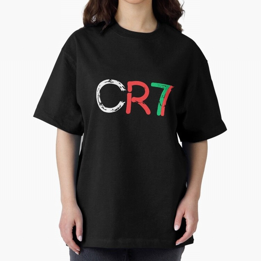 CR7 Cristiano Ronaldo Design Oversized T-Shirt Back Your Heroes with Global Football Passion for FIFA World Cup 2026 USA Canada Mexico, Featuring Haaland and Mbappe, England and Germany, Stadium Memories, Football Loyalty, International Chants and