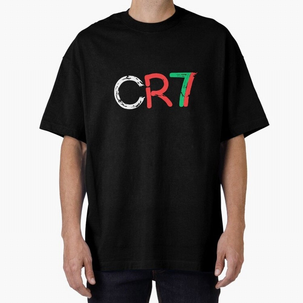 CR7 Cristiano Ronaldo Design Oversized T-Shirt Back Your Heroes with Global Football Passion for FIFA World Cup 2026 USA Canada Mexico, Featuring Haaland and Mbappe, England and Germany, Stadium Memories, Football Loyalty, International Chants and