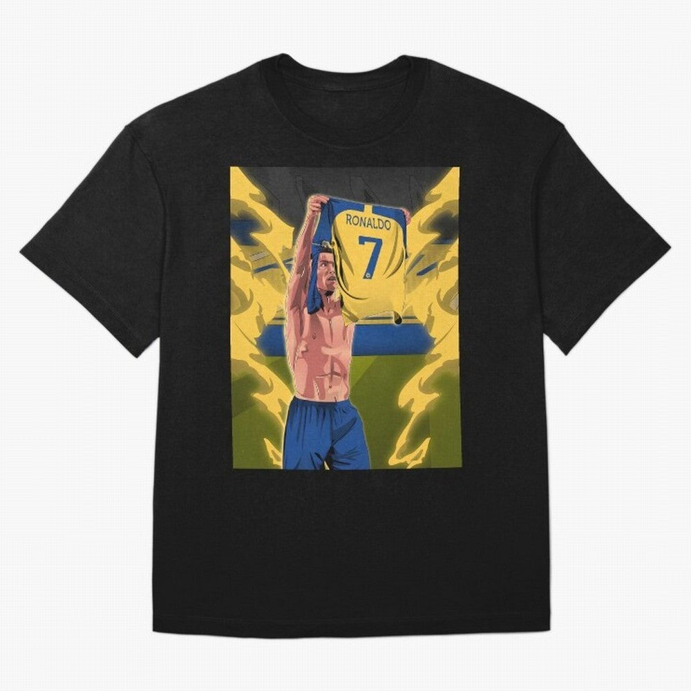 aksi copot kaos selebrasi Oversized T-Shirt Celebrate National Team Dreams in the FIFA World Cup 2026 Journey through Haaland and Mbappe Highlights, Argentina and Brazil Pride, Supporter Pride, Iconic Celebrations, Legendary Names and Global Match