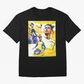 Cr7 Al Nassr Oversized T-Shirt Mark FIFA World Cup 2026 Spirit, Celebrating England, France and Netherlands, Messi, CR7 and Mbappe, Goal Celebration Energy, Supporter Heritage, Football Icons and Worldwide Tournament Joy; Perfect for Supporters Who