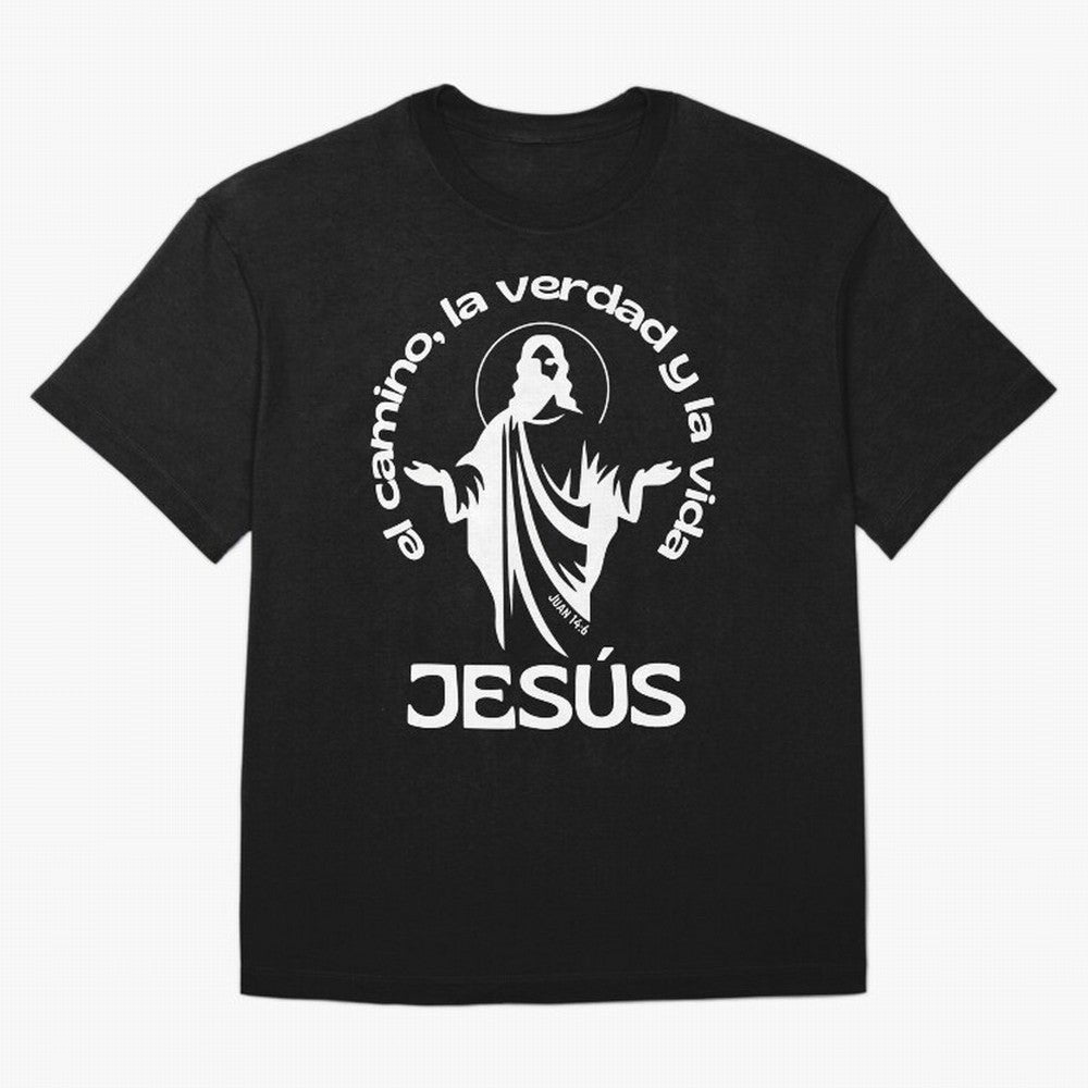 JES¨²S - el camino, la verdad y la vida Oversized T-Shirt Join the Global Buzz around FIFA World Cup 2026 Group Stage Inspired by Mbappe and Neymar, England and Germany Energy, Game Day Rituals, Football Legends, Country Pride and the Road to the