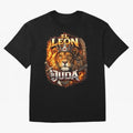 The Lion of Judah Oversized T-Shirt Show Match Day Excitement for the FIFA World Cup 2026 Journey through CR7 Highlights, England and Germany Pride, Soccer Culture, Superstar Moments, National Team Dreams and Competitive Fire; Great for Supporters