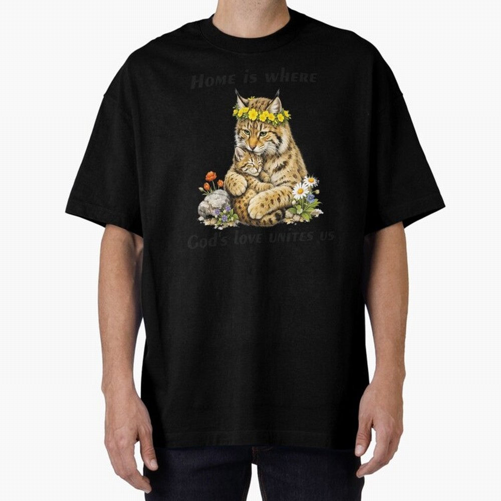 Home Is Where God's Love Unites Us Oversized T-Shirt Make the Season About FIFA World Cup 2026 Group Stage Spirit, Driven by England, France and Netherlands, Neymar, Haaland and Cristiano Ronaldo, Classic Soccer Heritage, Championship Pressure, Fan
