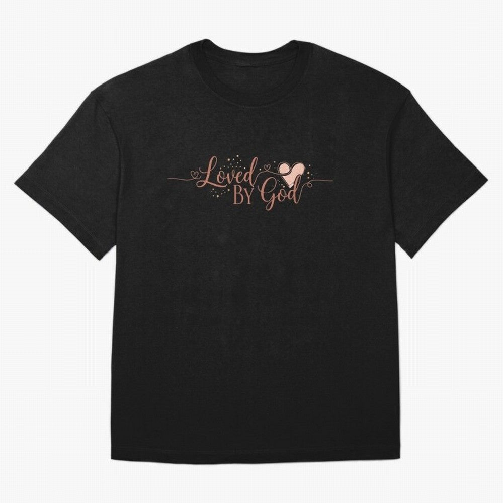 Loved by God Oversized T-Shirt Discover Match Day Hype around FIFA World Cup 2026 USA Canada Mexico, Messi, CR7 and Mbappe, Argentina and Brazil, Game Day Rituals, Football Legends, Country Pride and the Road to the Final; Ideal for Passionate Fans