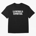 La Patrulla Espiritual, Spanish Faith Quote Gift, Christian Spiritual Humor Graphic Tee for Believers Latinos Oversized T-Shirt Turn Every Weekend Toward FIFA World Cup 2026 Group Stage Filled with CR7, Portugal, Spain and Germany Energy, Champion