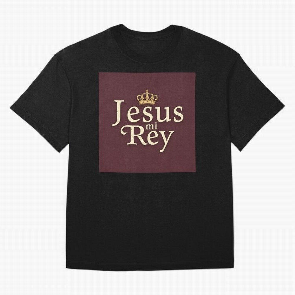 Jesus Mi Rey T Shirt Oversized T-Shirt Bring International Match Energy to FIFA World Cup 2026 Driven by Messi, CR7 and Mbappe, Argentina Energy, Goal Celebration Energy, Supporter Heritage, Football Icons and Worldwide Tournament Joy; Ideal for