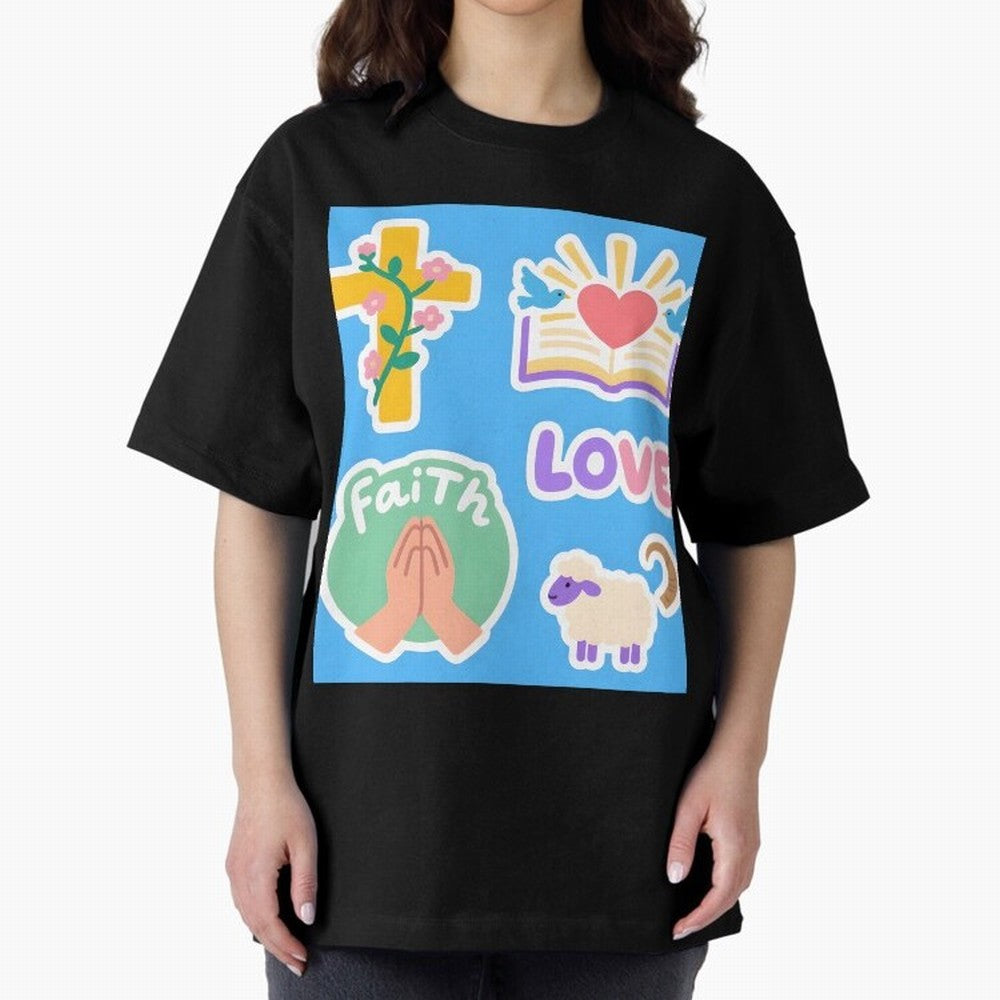 Love Faith T shirt Oversized T-Shirt Bring Bold Fan Energy to FIFA World Cup 2026 Group Stage Capturing Cristiano Ronaldo, Brazil, Portugal and Argentina Energy, Vintage Soccer Flavor, Modern Football Stars, National Flags and Final Night Emotion;