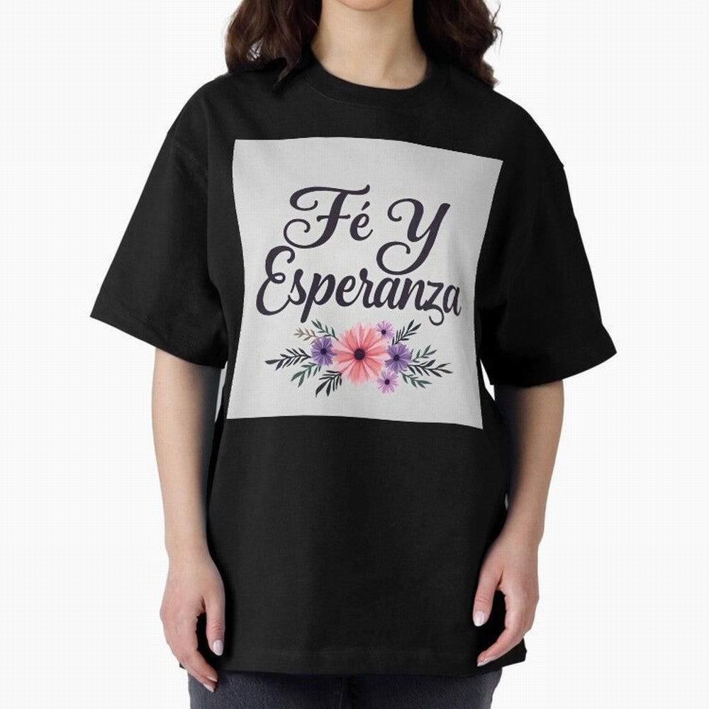 Fe Y Esperanza T shirt Oversized T-Shirt Show Love for Legendary Goals in the FIFA World Cup 2026 Journey through CR7 and Messi Highlights, Brazil, Portugal and Argentina Pride, Global Supporter Spirit, Legendary Goals, National Colors and