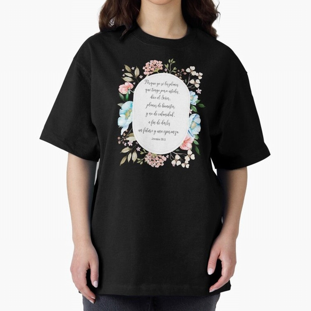 Jerem¨ªas 29:11 ¨C Planes de esperanza | Vers¨ªculo cristiano inspirador en espa?ol Oversized T-Shirt Join Supporters Worldwide for FIFA World Cup 2026 USA Canada Mexico Capturing Messi and Cristiano Ronaldo, Brazil Energy, Game Day Rituals,