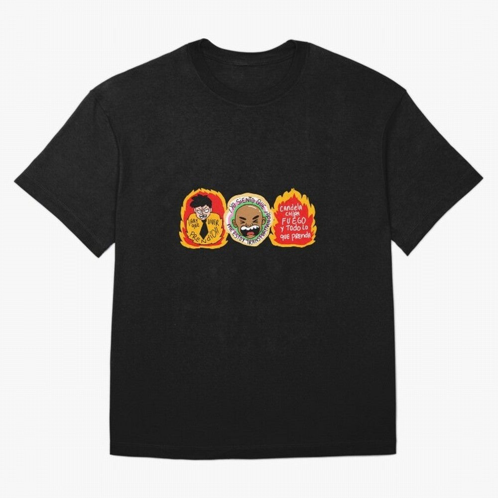Hay Que Vivir Prendo Yo Siento Que Me Estoy Transformando Candela Chipa Fuego Y Todo Lo Que Prenda Oversized T-Shirt Feel the Heartbeat of FIFA World Cup 2026 Group Stage for Fans of Mbappe and Spain and Netherlands, Bringing Retro Football Energy,