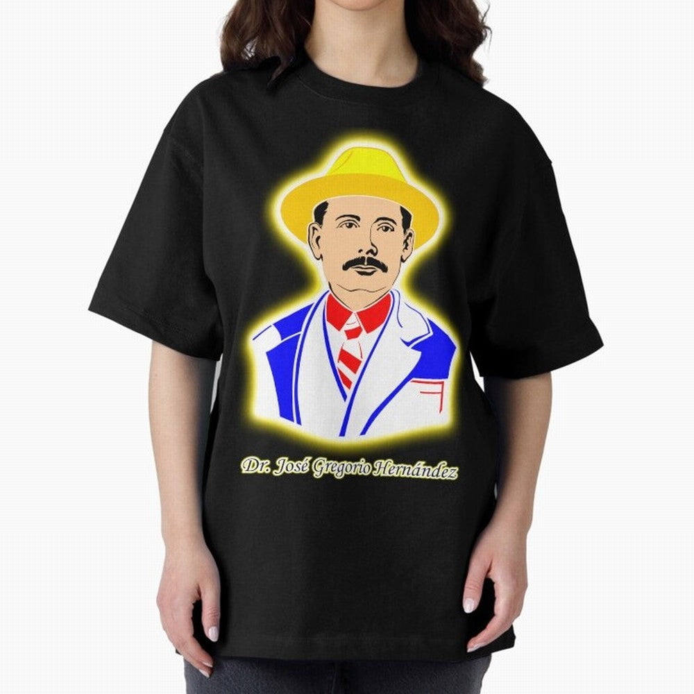 Dr. Jos¨¦ Gregorio Hern¨¢ndez Oversized T-Shirt Embrace FIFA World Cup 2026 Featuring Messi, CR7 and Mbappe, England and Germany Energy, Championship Spirit, Famous Goals, Roaring Crowds and International Football Unity; Great for Supporters Who