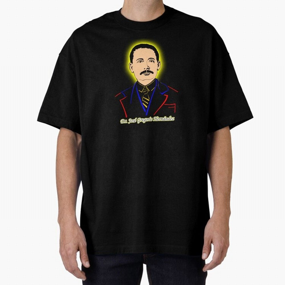 Dr. jose gregorio hernandez colores Oversized T-Shirt Stand Proud for FIFA World Cup 2026 Group Stage Connected to Messi and Cristiano Ronaldo, France and Portugal Energy, Vintage Soccer Flavor, Modern Football Stars, National Flags and Final Night