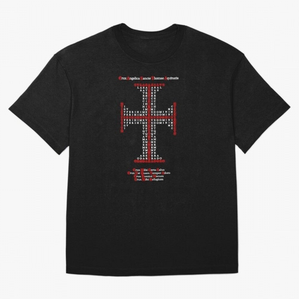 Cruz Ang¨¦lica de Santo Tom¨¢s de Aquino Red n White Oversized T-Shirt Make Memories around the FIFA World Cup 2026 Journey through Neymar Highlights, Portugal, Spain and Germany Pride, Stadium Chants, National Pride, Trophy Dreams and