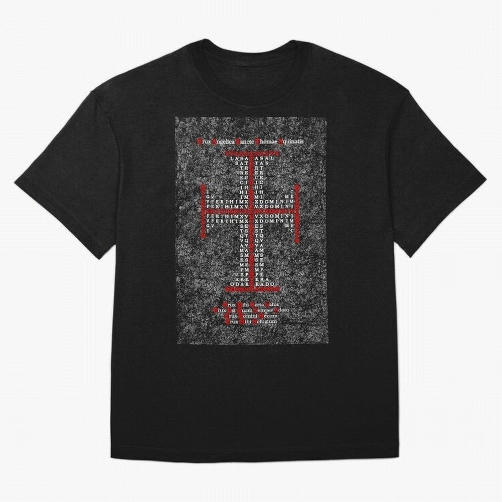 Cruz Ang¨¦lica de Santo Tom¨¢s de Aquino Relieve Oversized T-Shirt Honor the Football Icons of FIFA World Cup 2026 Group Stage Spirit, with Portugal, Messi, Championship Spirit, Famous Goals, Roaring Crowds and International Football Unity; Ideal