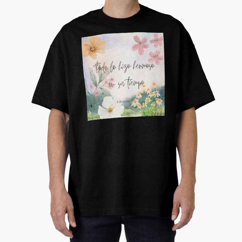 Christian Bible Verse Spanish Art Oversized T-Shirt Celebrate Fan Favorites in the FIFA World Cup 2026 Journey through Haaland and Mbappe Highlights, Portugal Pride, Game Day Rituals, Football Legends, Country Pride and the Road to the Final;