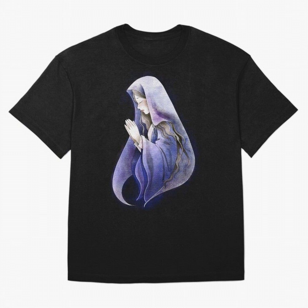 Holy Mary, Mother of God Oversized T-Shirt Show Your Love for FIFA World Cup 2026 Filled with CR7 and Messi, Netherlands Energy, Global Supporter Spirit, Legendary Goals, National Colors and Tournament Celebration; Built for Supporters Chasing