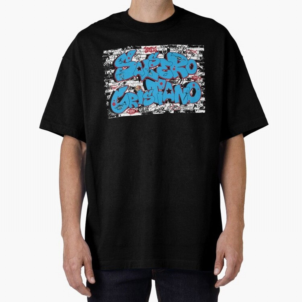 Salsero Cristiano Oversized T-Shirt Bring Stadium Energy to the FIFA World Cup 2026 USA Canada Mexico Journey through Neymar, Haaland and Cristiano Ronaldo Highlights, Argentina, France and Brazil Pride, Match Day Excitement, Supporter Culture,