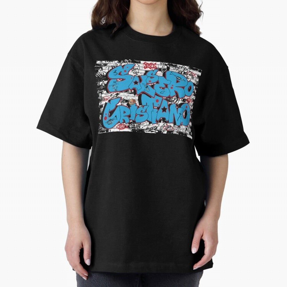 Salsero Cristiano Oversized T-Shirt Bring Stadium Energy to the FIFA World Cup 2026 USA Canada Mexico Journey through Neymar, Haaland and Cristiano Ronaldo Highlights, Argentina, France and Brazil Pride, Match Day Excitement, Supporter Culture,