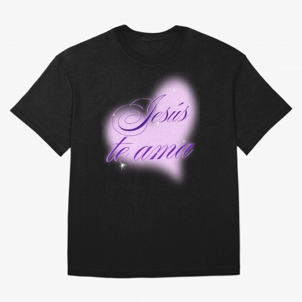 Spanish, Jesus Loves You, Jes¨²s te ama, John 3:16 Oversized T-Shirt Make Memories around Match Day Hype around FIFA World Cup 2026 USA Canada Mexico, Mbappe, Argentina and Brazil, Global Supporter Spirit, Legendary Goals, National Colors and