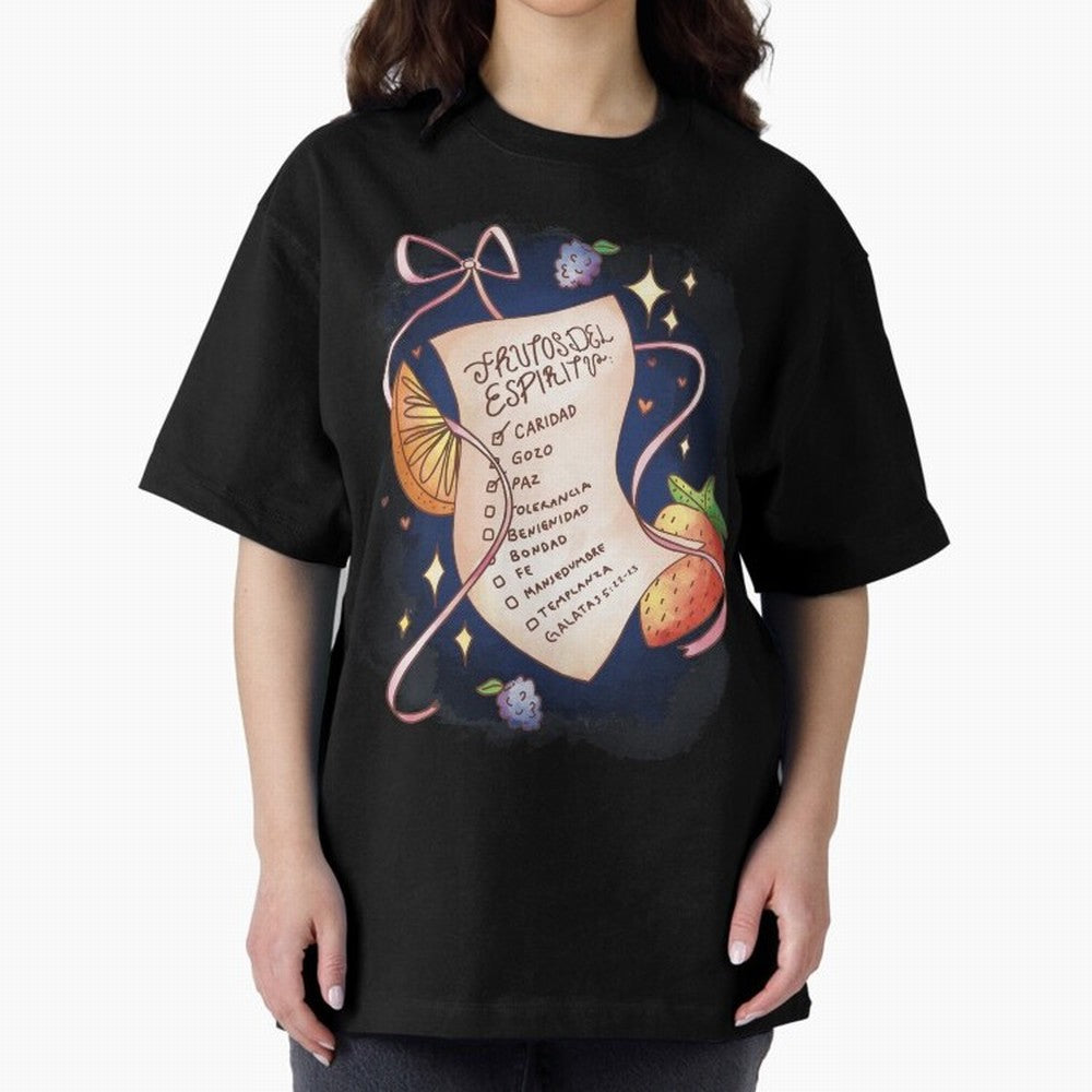 Chrisitian Frutos del Espiritu, Cristiano, Iglesia, Religioso Oversized T-Shirt Join the Countdown to FIFA World Cup 2026 USA Canada Mexico for Fans of Cristiano Ronaldo and Portugal, Spain and Germany, Bringing Sports Nostalgia, International