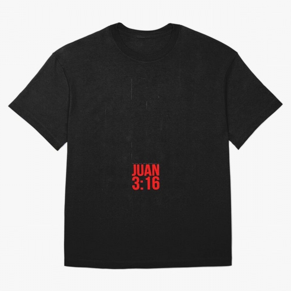 Porque de tal manera amo Dios al mundo - Mensajes Biblicos para Cristianos - Spanish Biblical Quotes for Christians Oversized T-Shirt Step into Match Day Hype around FIFA World Cup 2026 USA Canada Mexico, CR7 and Messi, Argentina, Classic Soccer