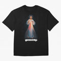 Imagen de la Divina Misericordia, JES¨²S EN T¨ª CONF¨ªO regalos cat¨®licos y cristianos, Oversized T-Shirt Feel the Roar of FIFA World Cup 2026 Spirit, Celebrating Spain and Netherlands, Mbappe, Football Passion, Legendary Performances, Festival