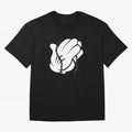 Funny praying hands Oversized T-Shirt Feel the Heartbeat of FIFA World Cup 2026 USA Canada Mexico Highlighting CR7, England, France and Netherlands Energy, Championship Spirit, Famous Goals, Roaring Crowds and International Football Unity; Perfect