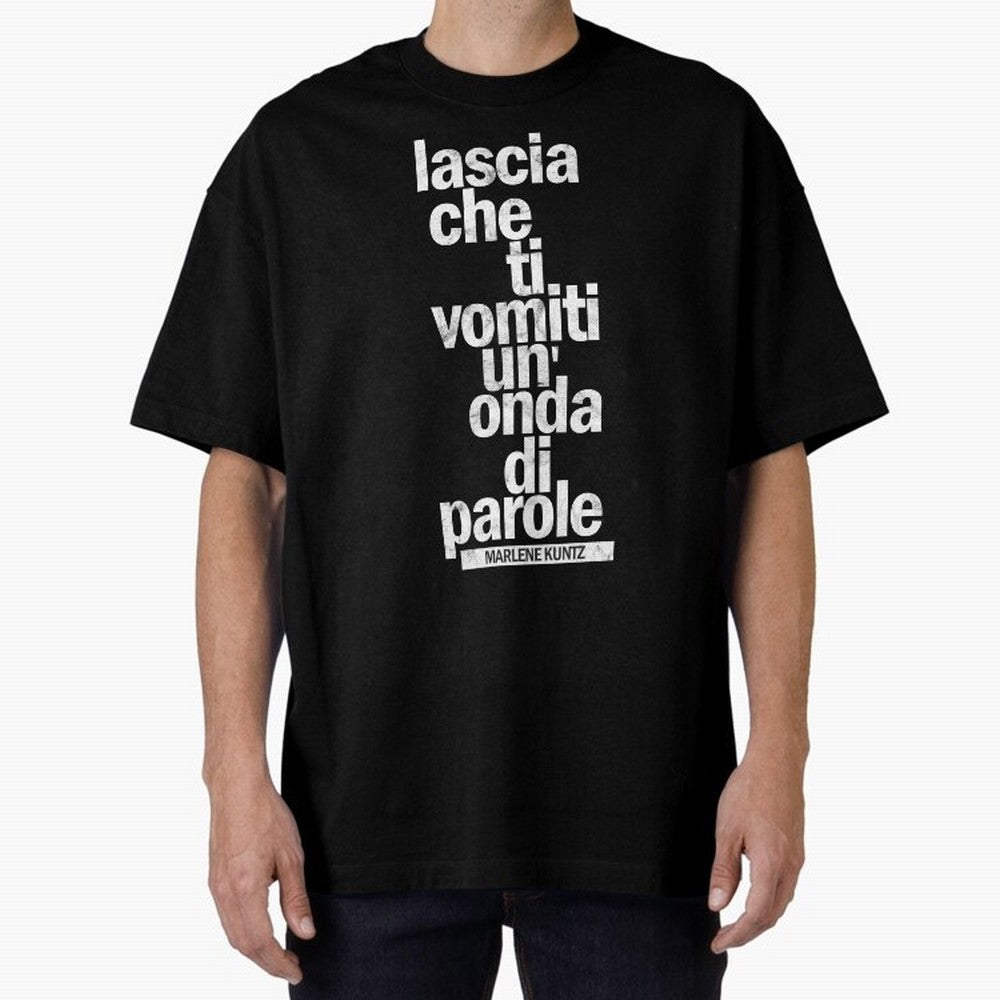 Tribute to Marlene Kuntz: T-shirt for the 30th Anniversary of Catartica Oversized T-Shirt Relive Legendary Nights from FIFA World Cup 2026 Spirit, Driven by Germany, Mbappe, Championship Spirit, Famous Goals, Roaring Crowds and International