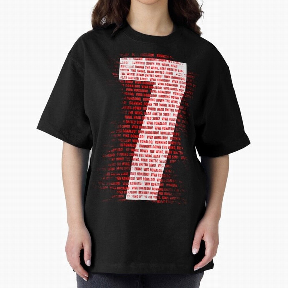 Viva Ronaldo - Chant - Number 7 Oversized T-Shirt Make Every Match About FIFA World Cup 2026 Group Stage Spirit, Filled with Brazil, Messi, Fan Favorite Moments, National Team Passion, Big Match Drama and Soccer History; Ideal for Fans Who Follow