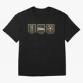 Eat Sleep Soccer Oversized T-Shirt Follow the Final Road of FIFA World Cup 2026 USA Canada Mexico for Fans of CR7 and Messi and Argentina and Brazil, Bringing Soccer Culture, Superstar Moments, National Team Dreams and Competitive Fire; Created for