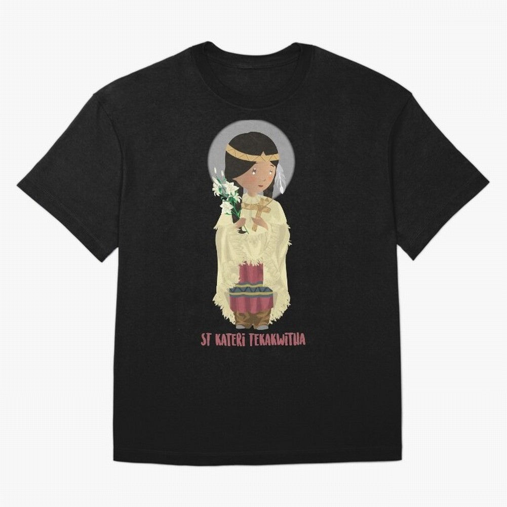 Saint Kateri Tekakwitha Oversized T-Shirt Follow the Final Road of FIFA World Cup 2026 Group Stage for Fans of Cristiano Ronaldo and Argentina and Brazil, Bringing Tournament Hype, Historic Matchups, Family Viewing Parties and Global Sports Pride;