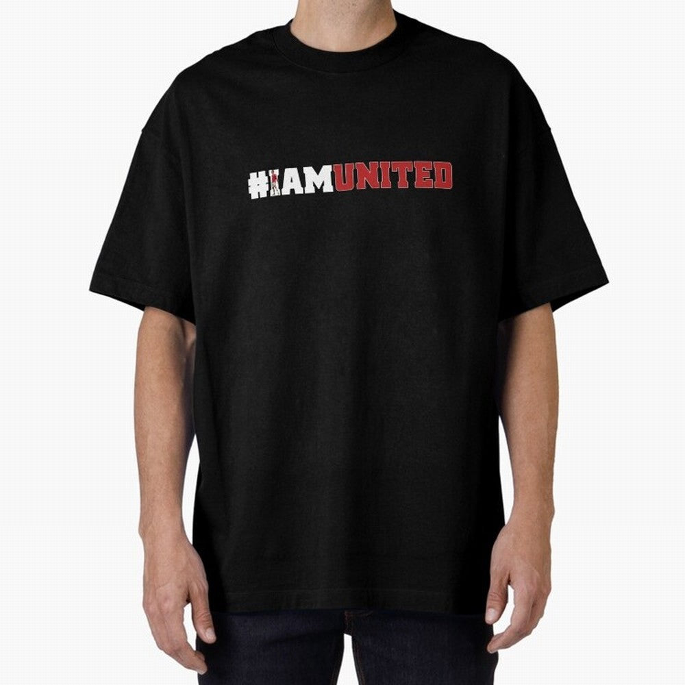 I am United Oversized T-Shirt Join the Global Buzz around FIFA World Cup 2026 Group Stage Spirit, Featuring England and Germany, Mbappe and Neymar, Football History, Final Match Energy, Crowd Noise and Once in a Lifetime Moments; Great for