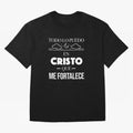 Mensajes Biblicos Espa?ol Todo Lo Puedo En Cristo Oversized T-Shirt Feel International Energy from the FIFA World Cup 2026 USA Canada Mexico Journey through CR7 Highlights, England, France and Netherlands Pride, Sports Nostalgia, International