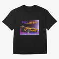 Mclaren in Gradient Metallic Color Oversized T-Shirt Capture Stadium Memories from Global Football Passion for FIFA World Cup 2026 Group Stage, Featuring Cristiano Ronaldo, Haaland and CR7, Brazil, Portugal and Argentina, Fan Favorite Moments,